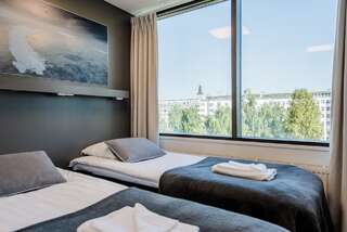 Апарт-отели Forenom Aparthotel Oulu Оулу Стандартный двухместный номер с 2 отдельными кроватями-1